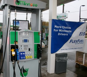 E15 pump in Minnesota