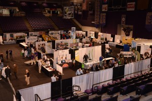 This year's MN Ag EXPO trade show featured a record 84 exhibitors.