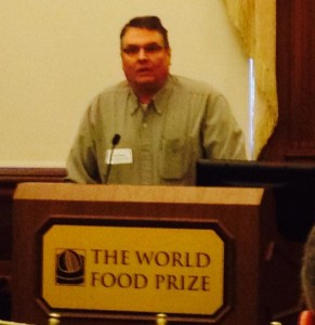 Clarks Grove farmer Brad Nelson testifies at Hearing in the Heartland.