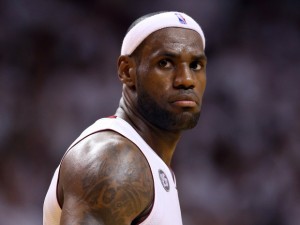 Why is LeBron James worried?