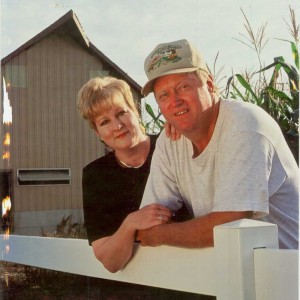Gary Overgaard and his mezzo-soprano wife, Emily.