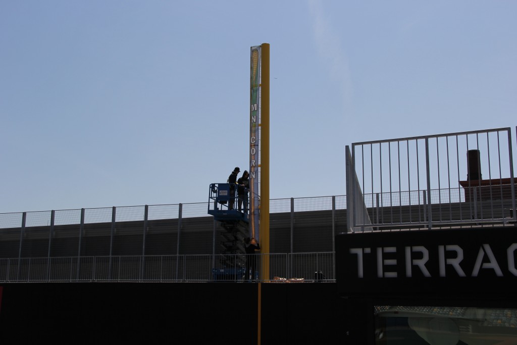 Saints Foul Pole