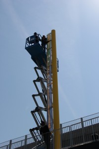 Saints Foul Pole 2