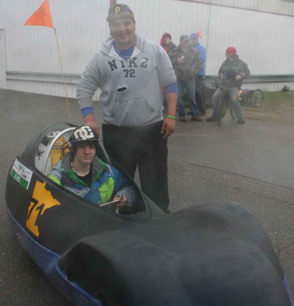 The Staples-Motley E85 car had a really unique design.