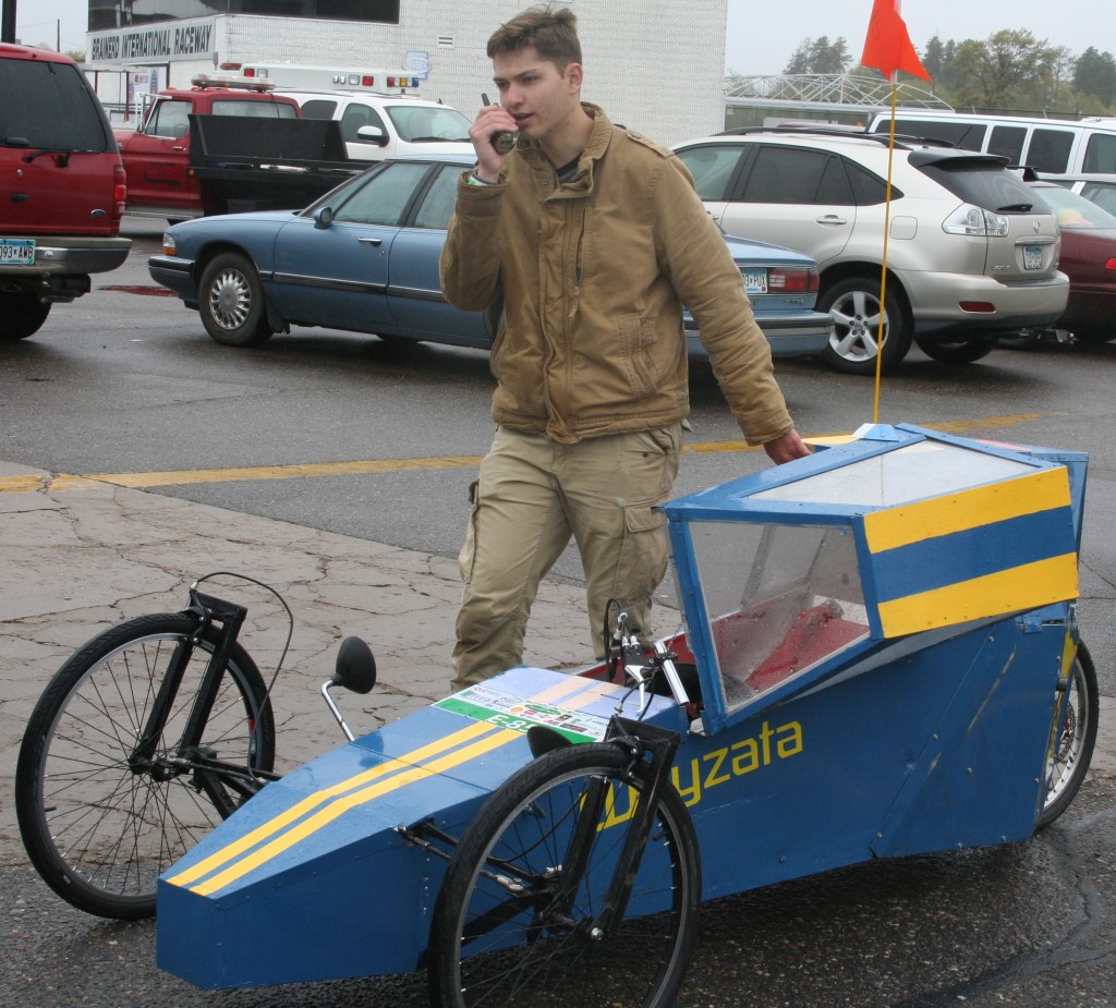 In addition an E85 powered car, the team from Wayzata had radios!