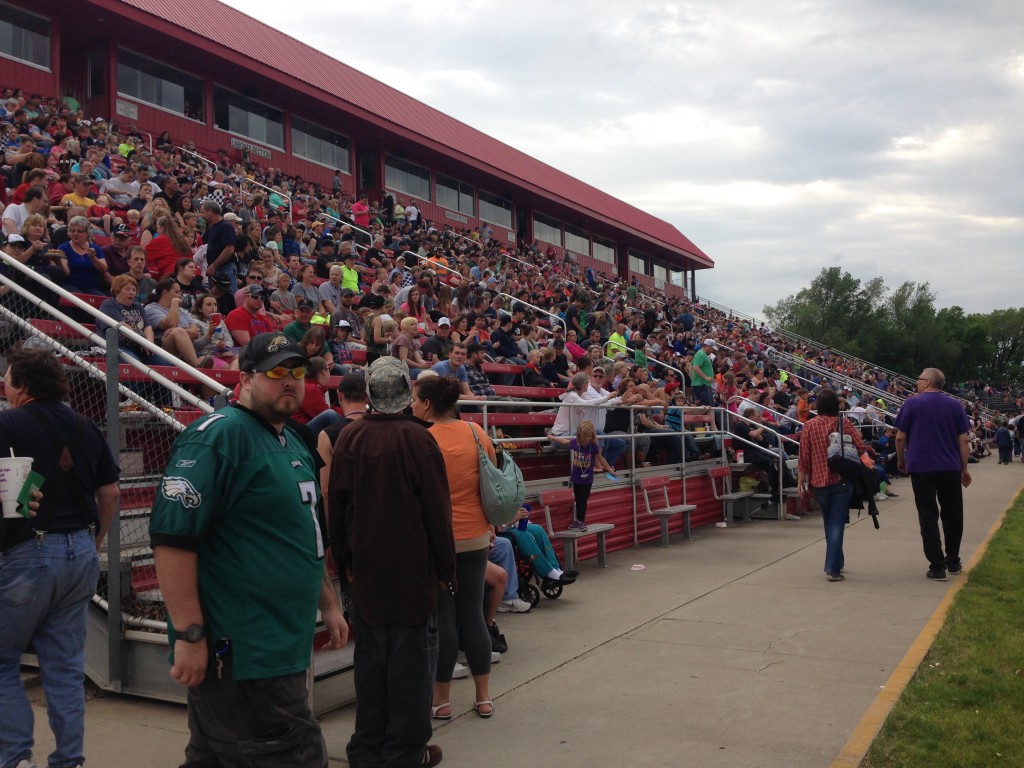 Almost 9,000 fans packed the stands for Tasseldega Nights at Elko Speedway on June 6.