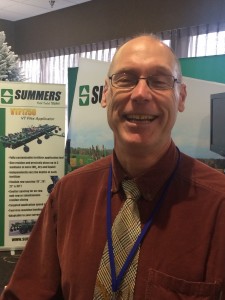 Soil enthusiast John Heard spoke at the 2015 Conservation Tillage Conference on Tuesday in Willmar.