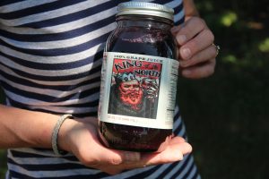 Sue Roisen has launched her own brand of grape juice, King of The North.