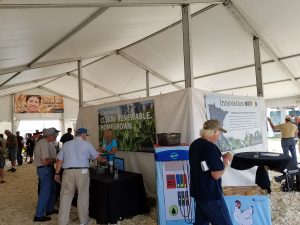 Visitors of the MCGA tent could learn about ethanol, nitrogen, innovation, and more!