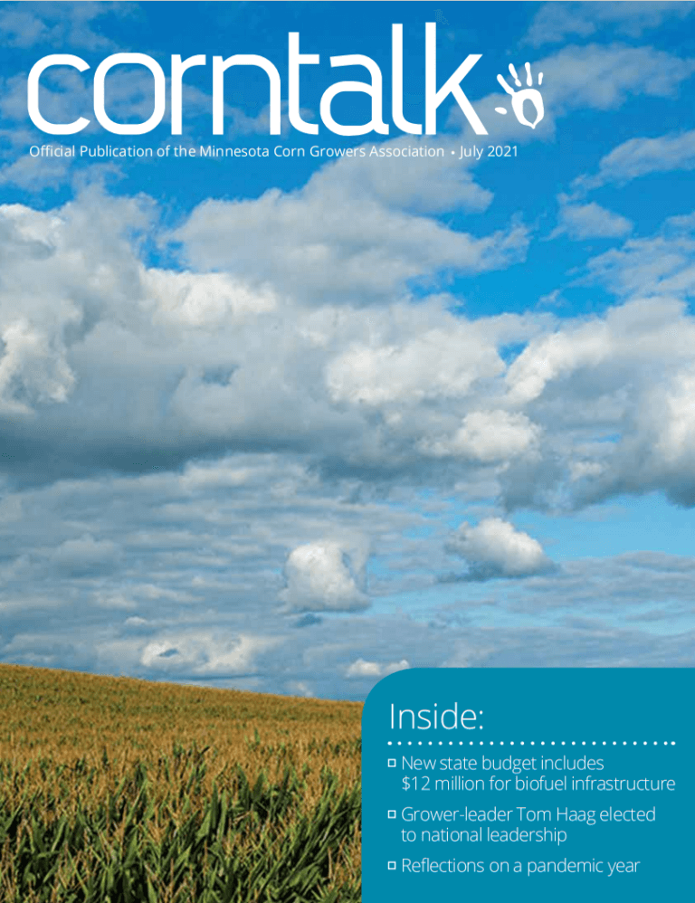 Corn Talk, July 2021 Issue