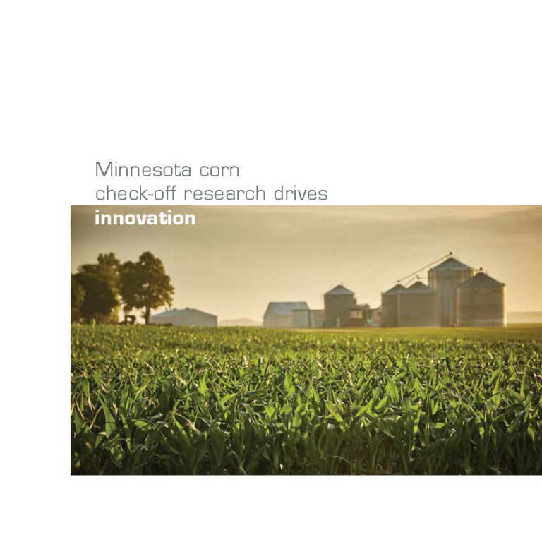 Minnesota Corn research brochure, 2022